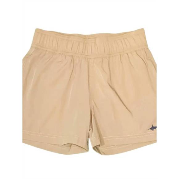 NEW SALTWATER BOYS CO. inlet performance short in khaki - Picture 1 of 2